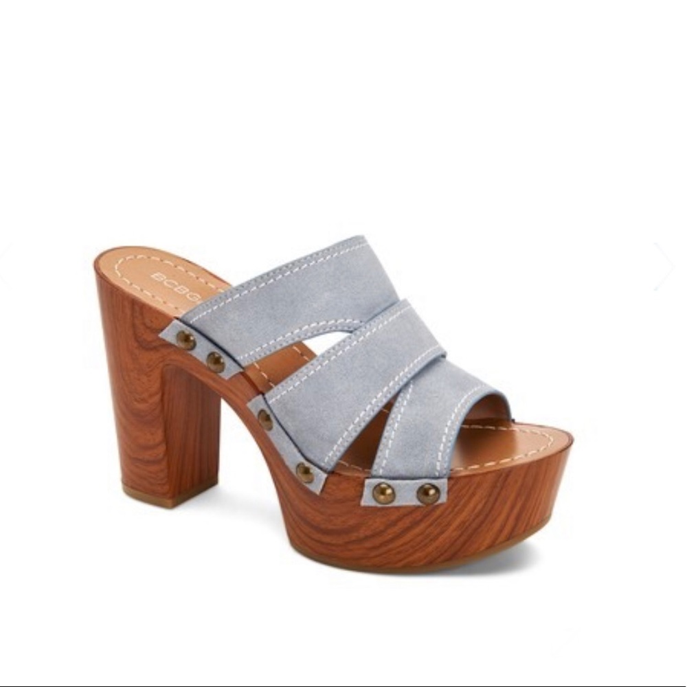 BCBGeneration Zadie Platform Sandal Sz 8